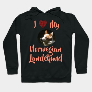 I Love My Norwegian Lundehund Hoodie